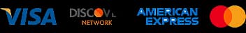 Bandeiras de cartão aceitas
